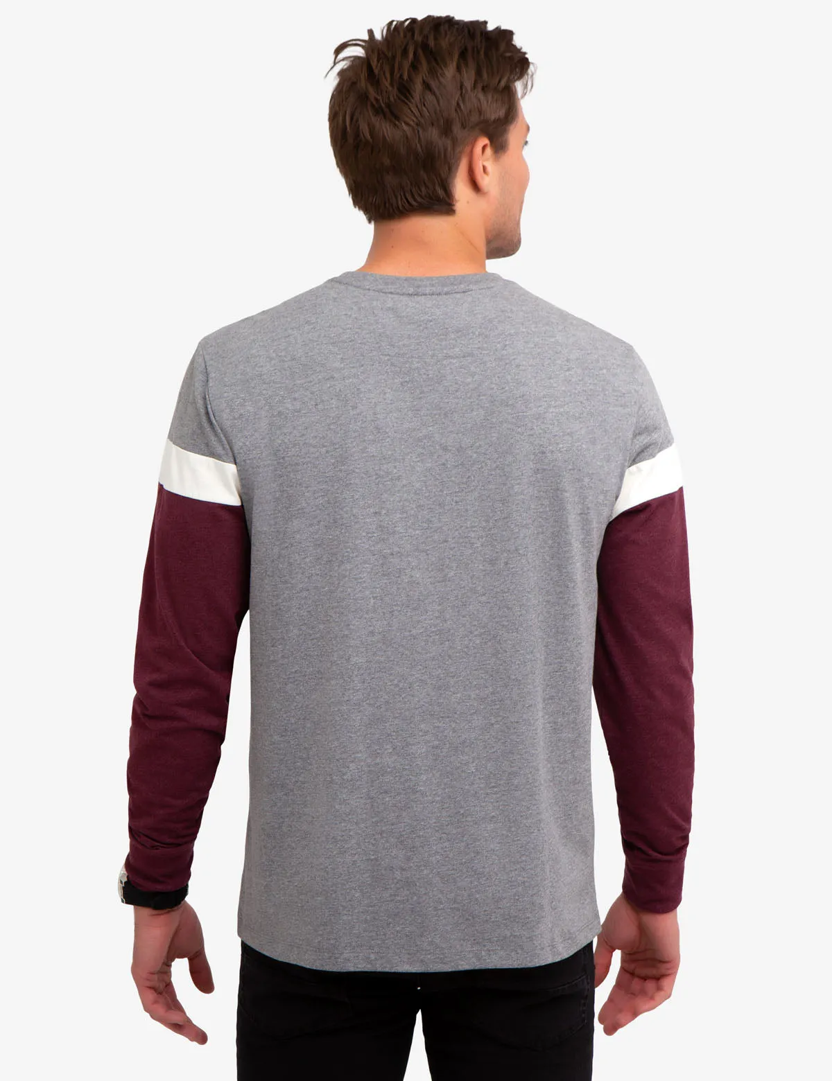 BLACK MALLET LONG SLEEVE SHIRT