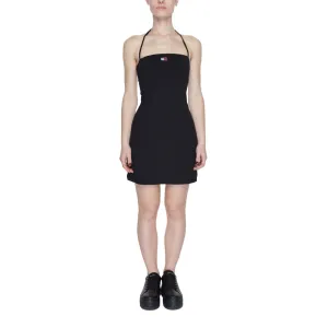 Black Recycled Polyester Dress