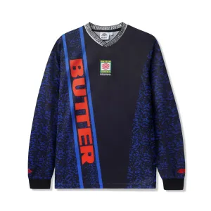 Butter Goods x UMBRO Goalie L/S Jersey Black/Blue