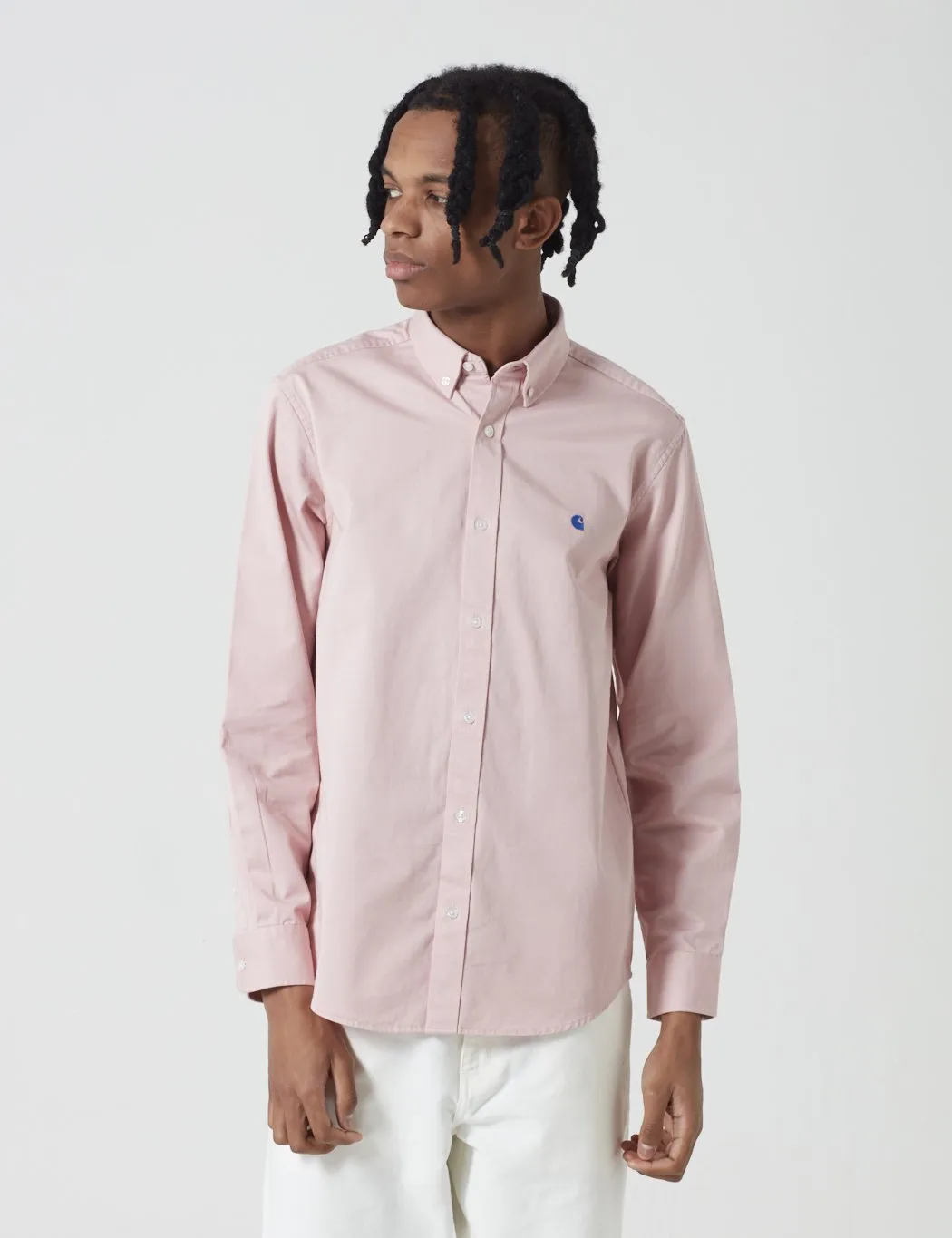 Carhartt-WIP Madison Shirt - Soft Rose Pink
