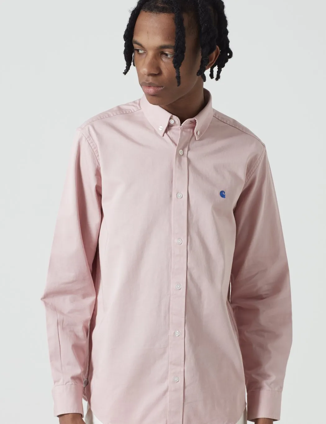 Carhartt-WIP Madison Shirt - Soft Rose Pink