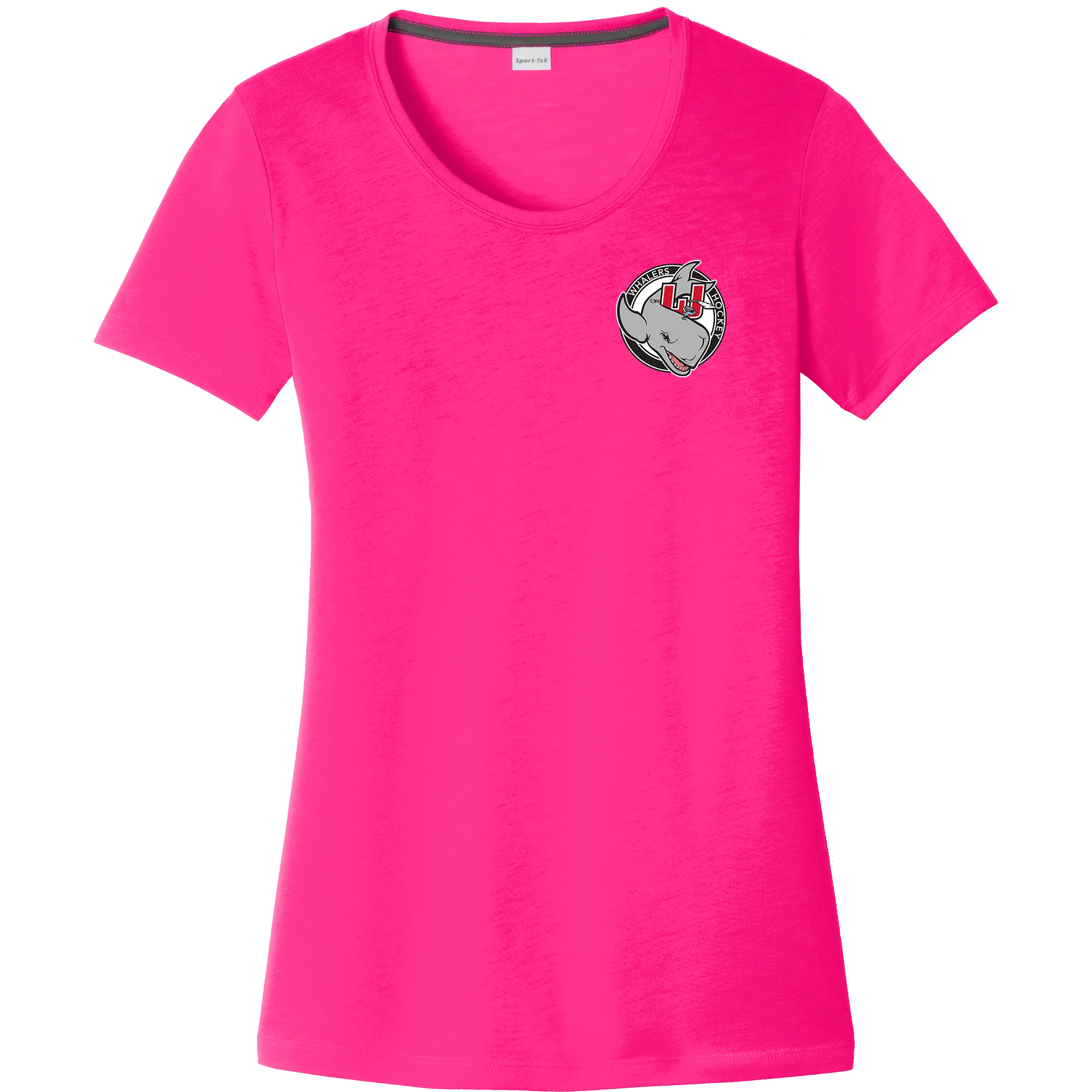 CT Whalers Tier 2 Ladies PosiCharge Competitor Cotton Touch Scoop Neck Tee