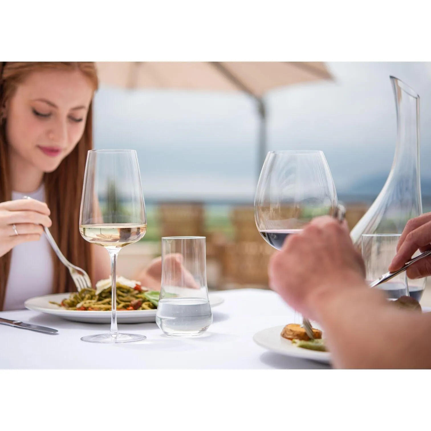 Diverto Contempo Crystal Wine Glasses