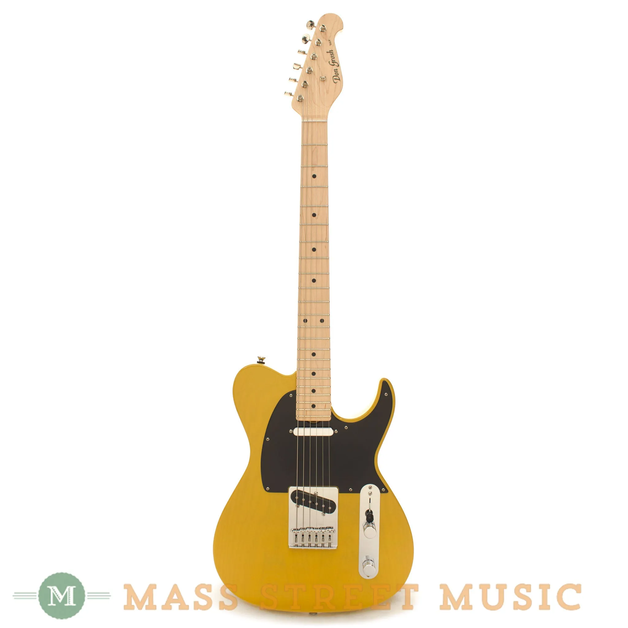 Don Grosh Electric Guitars - Retro Classic Hollow T Standard, Limited Edition - Butterscotch