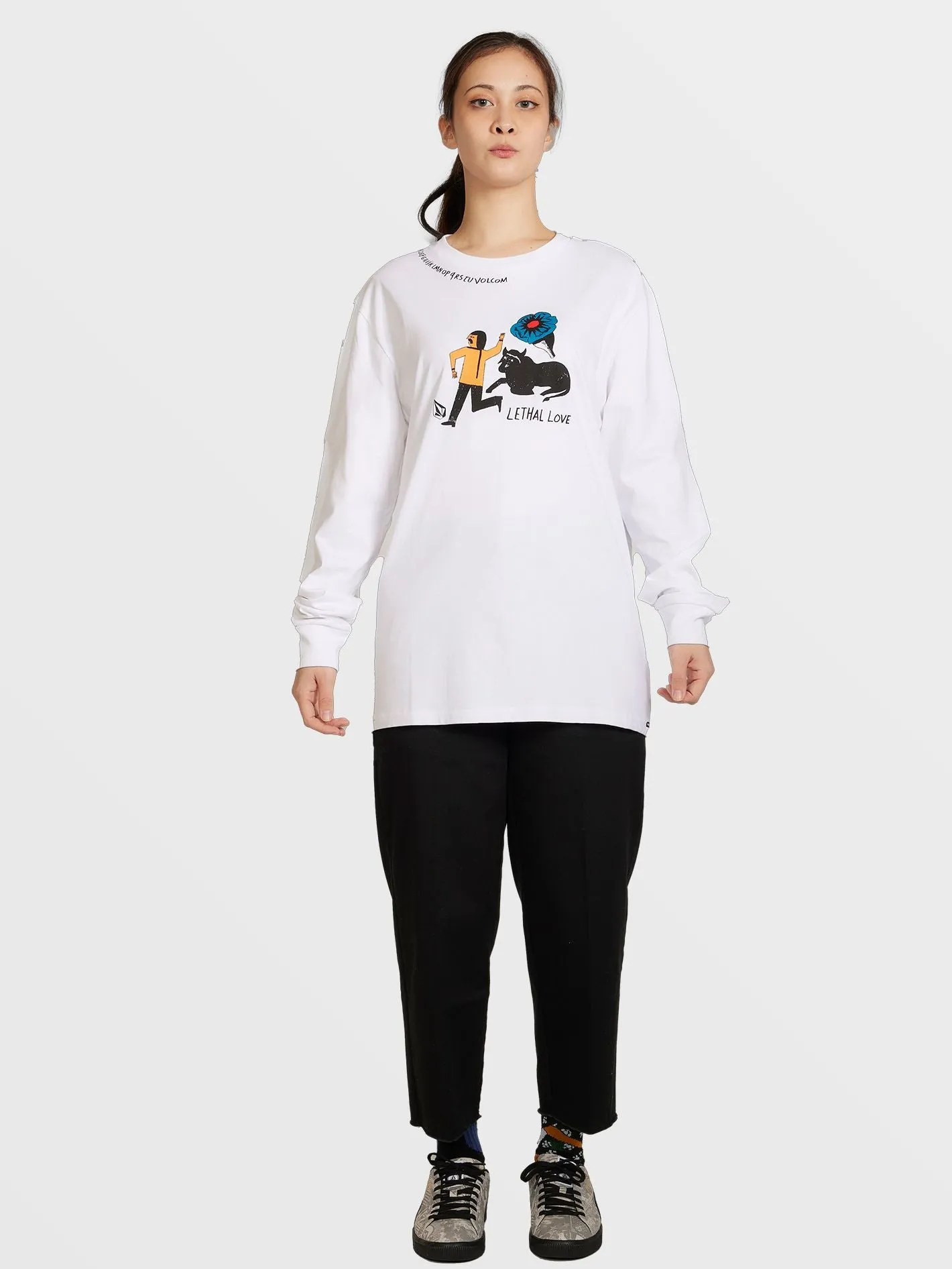 FEATURED ARTIST BOB MOLLEMA LONG SLEEVE TEE - WHITE