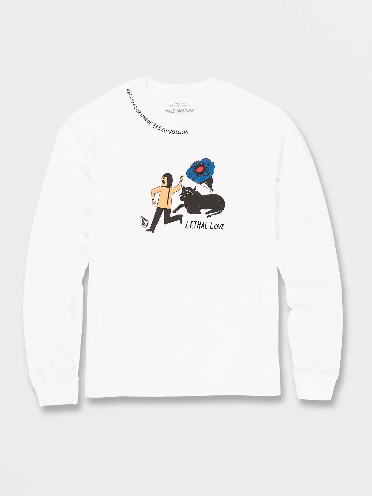FEATURED ARTIST BOB MOLLEMA LONG SLEEVE TEE - WHITE