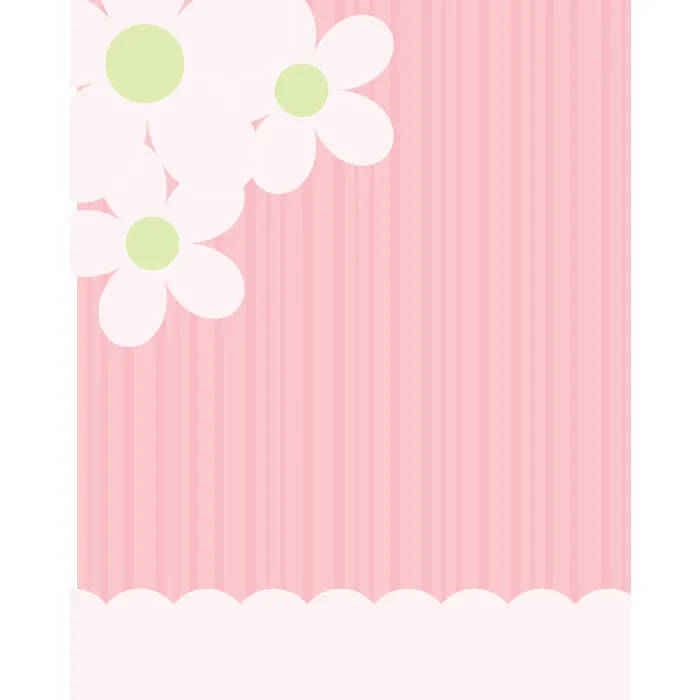 Flower Wallpaper Printed Backdrop
