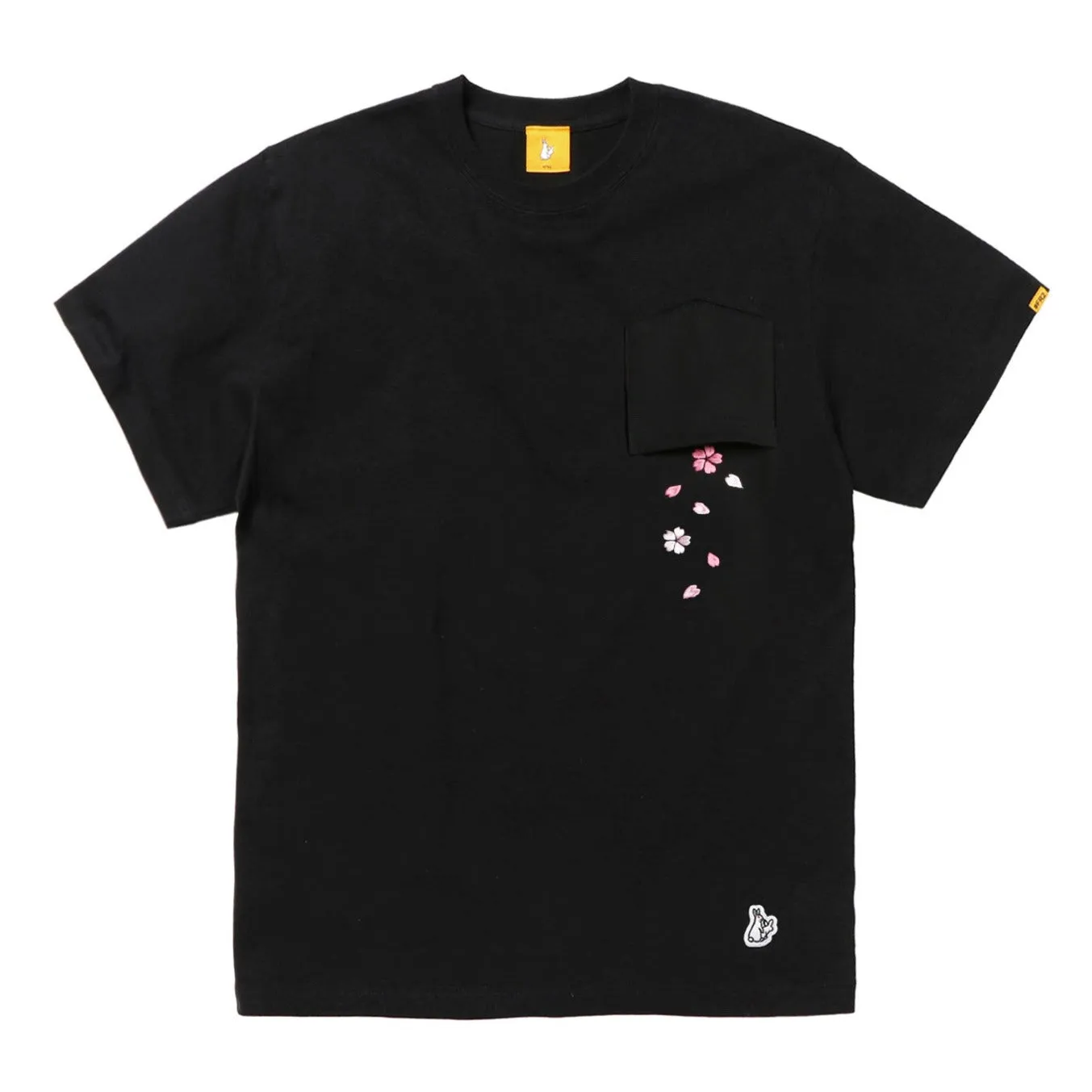 FR2 Fxxking Rabbits Japan Sakura Embroidery Tee Black