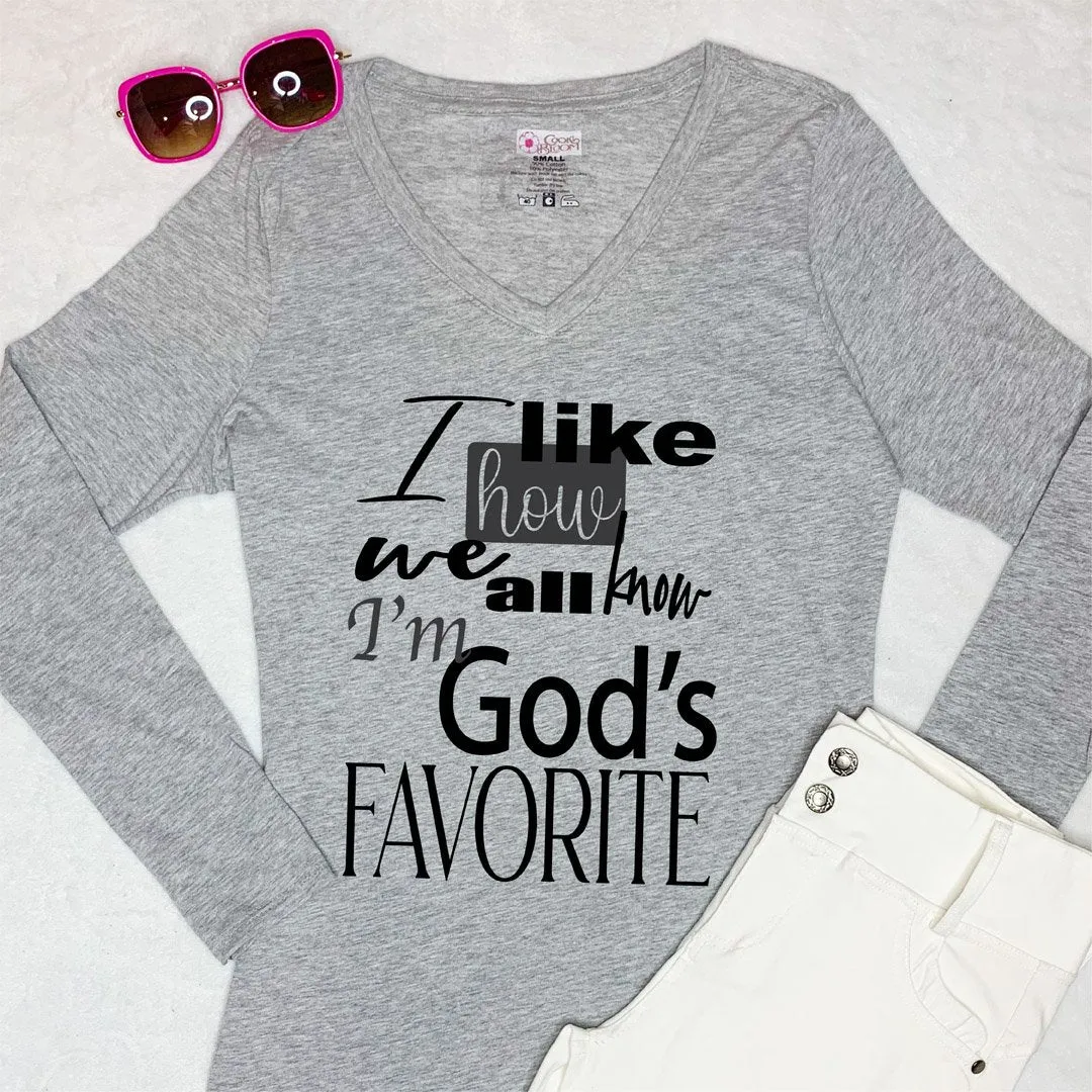God's Favorite Long-sleeve T-Shirt