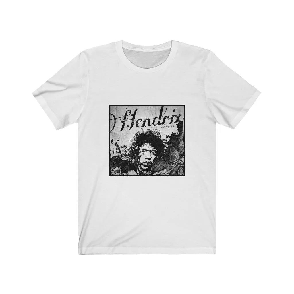 Hendrix Unisex Jersey Short Sleeve Tee by Insignia