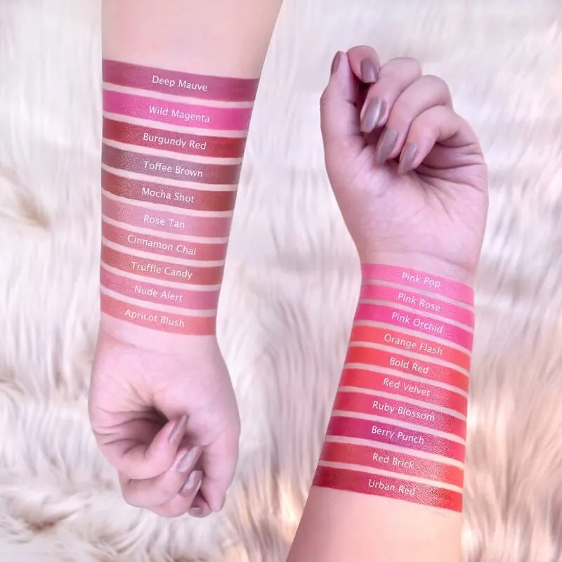 Iba Pure Lips Long Stay Matte Lipstick-M13 Pink Rose