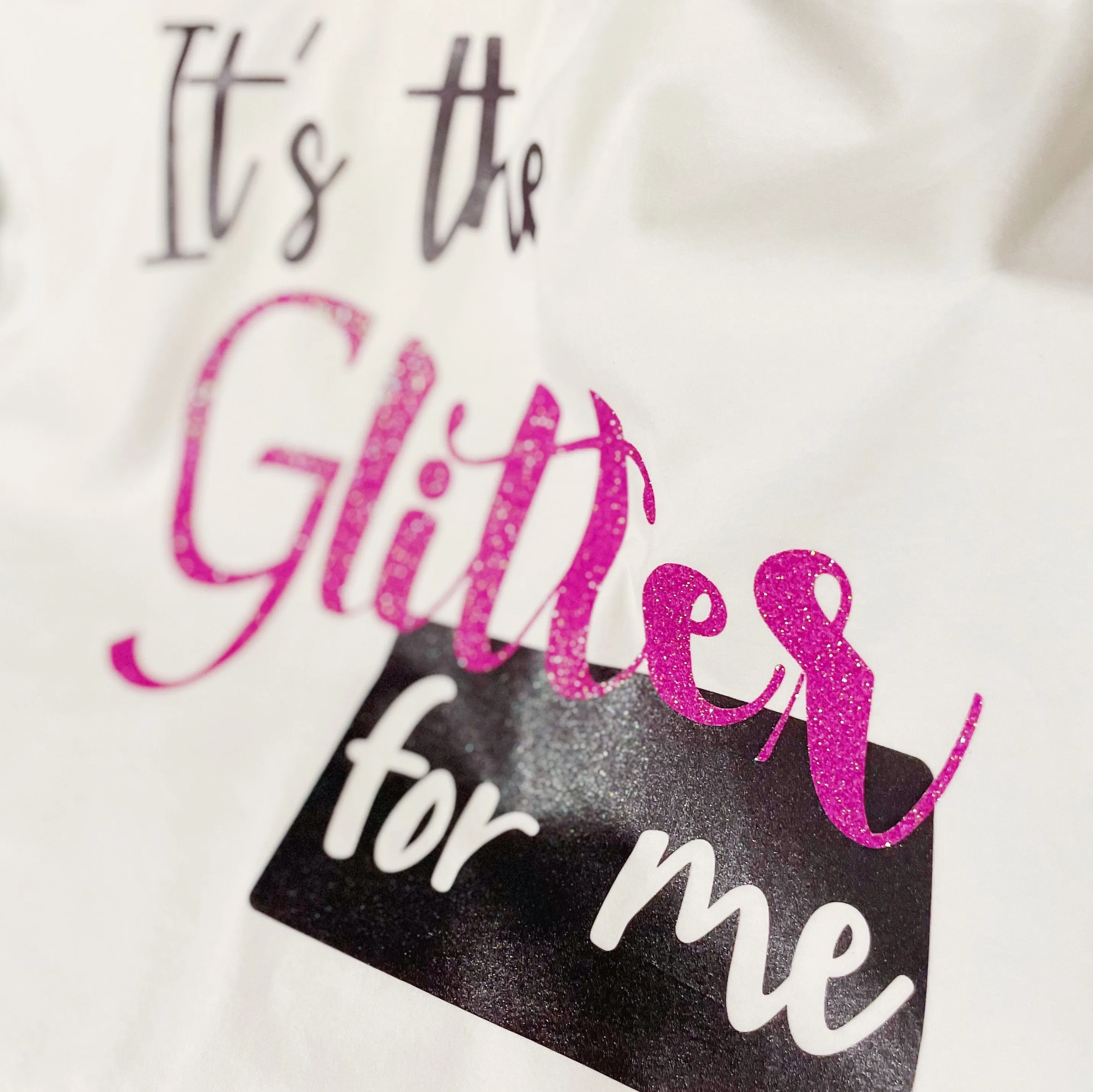 It's The Glitter For Me Long-Sleeve T-Shirt