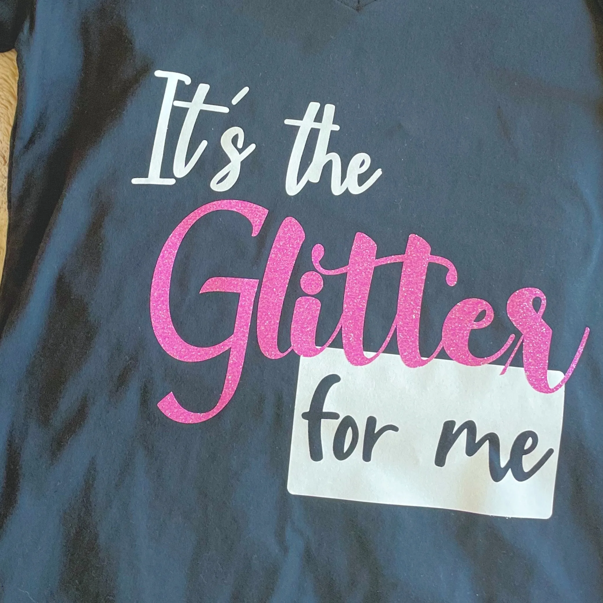 It's The Glitter For Me Long-Sleeve T-Shirt