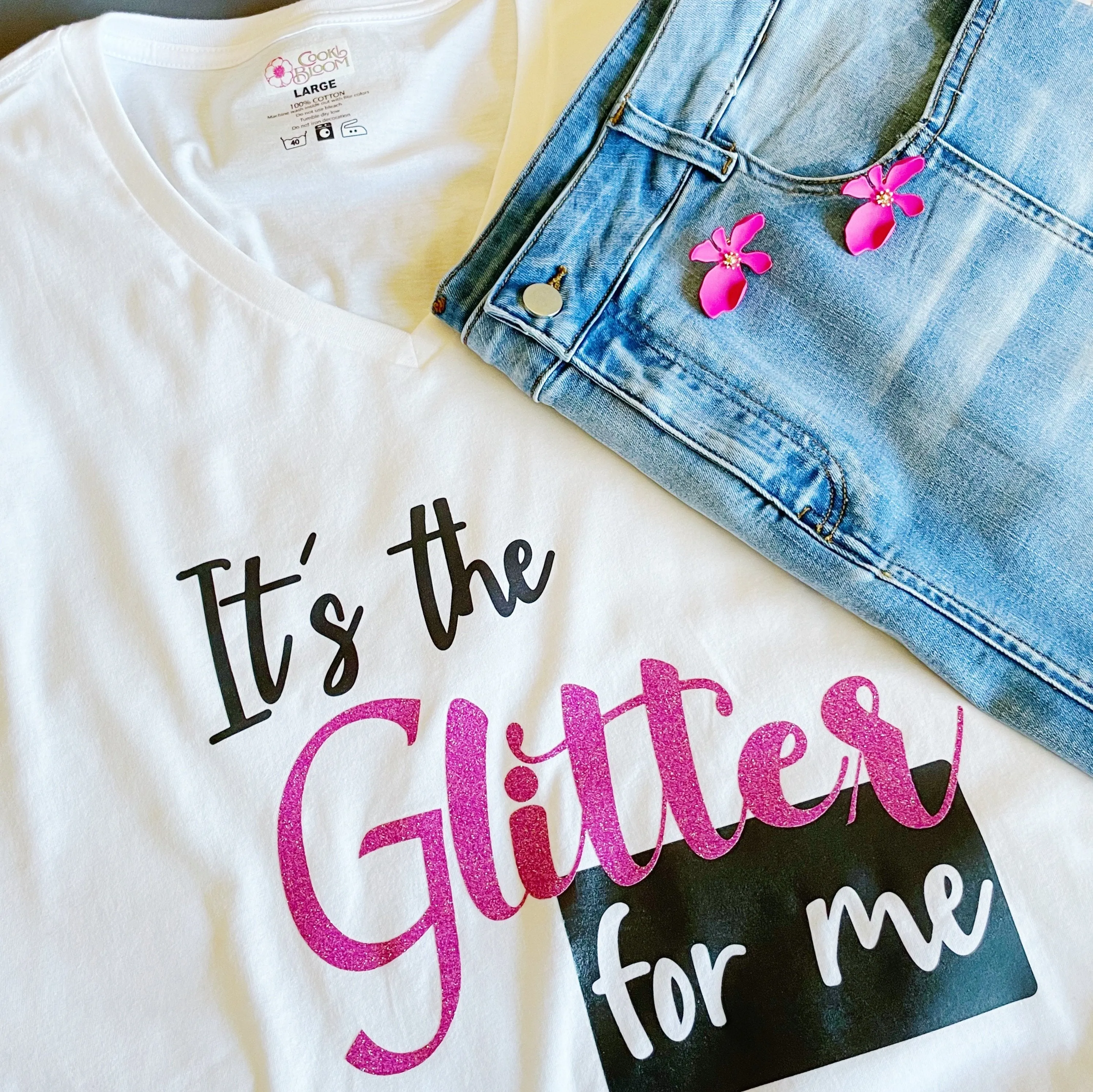 It's The Glitter For Me Long-Sleeve T-Shirt
