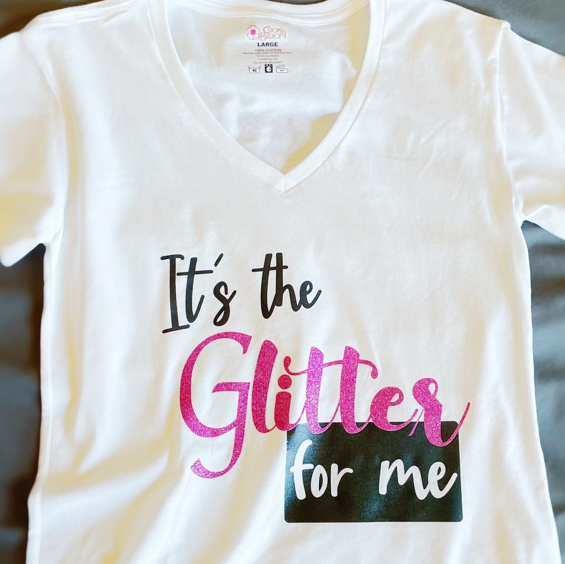 It's The Glitter For Me Long-Sleeve T-Shirt
