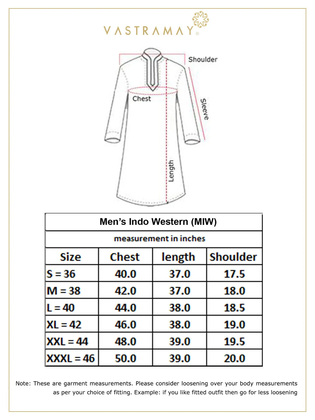 Jashvi Men' Off White Floral Print Sherwani Top