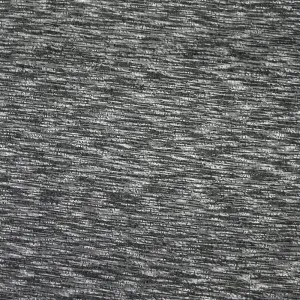 Jersey polyester flammé gris foncé
