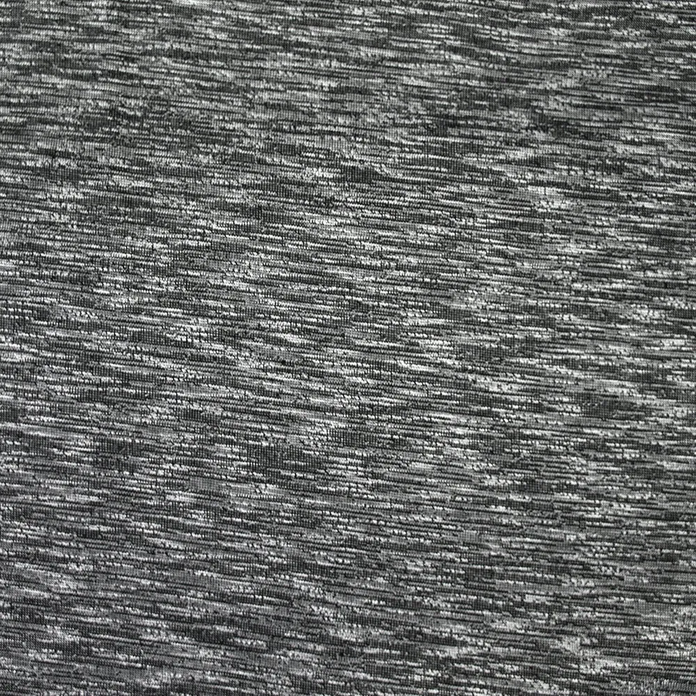 Jersey polyester flammé gris foncé