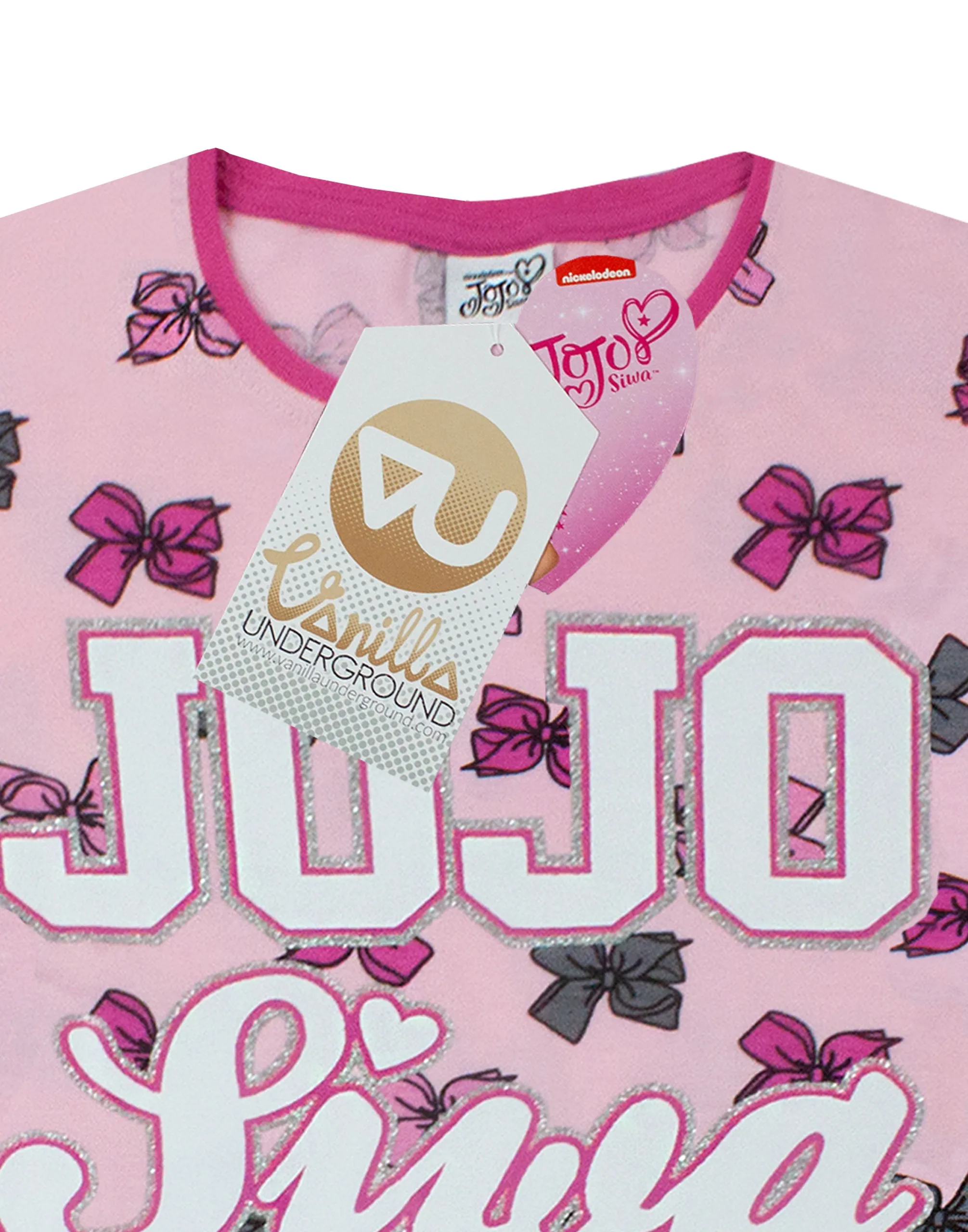 JoJo Siwa Bows Girl's Short Pyjama Set Ages 2 to 8 Years