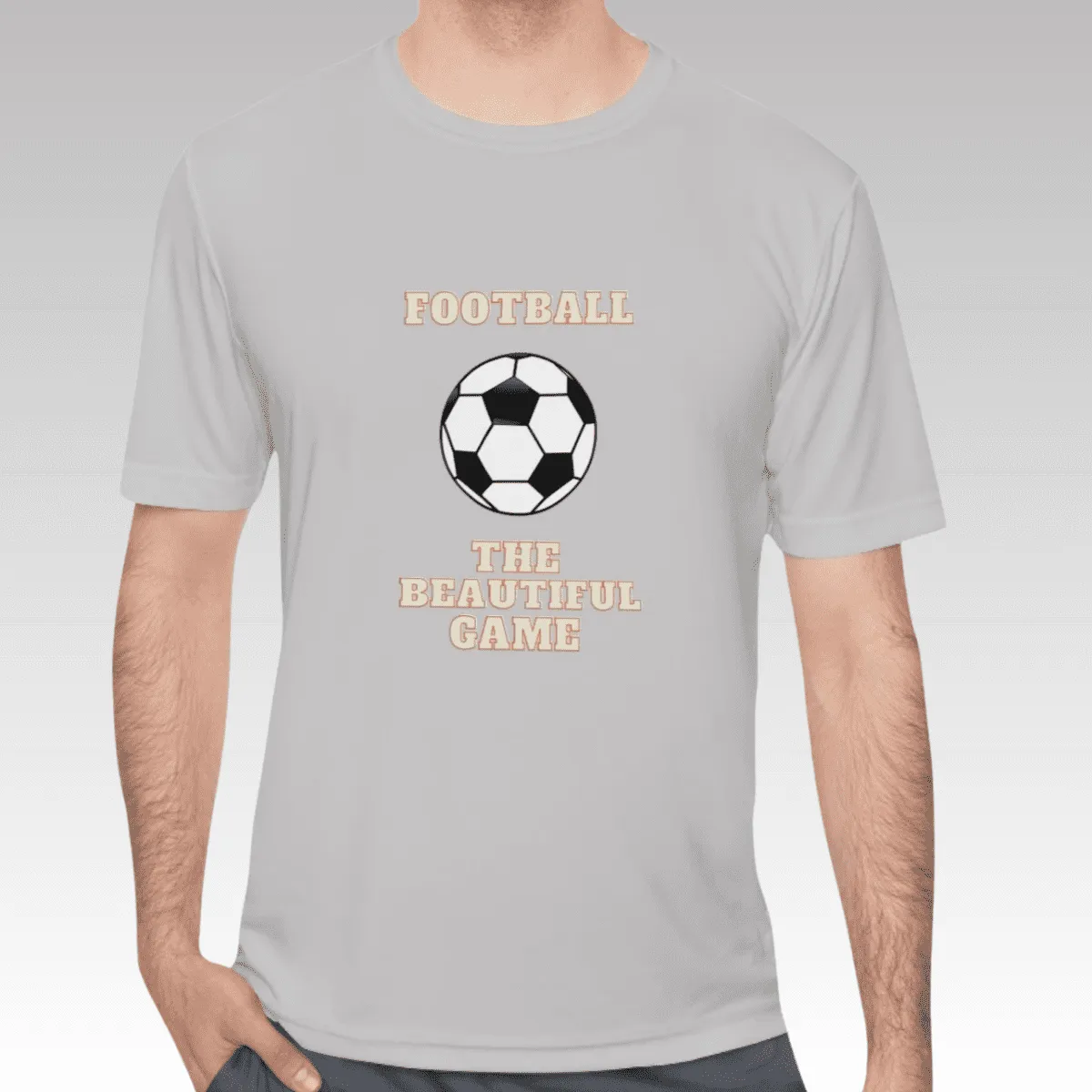Men's Football  Moisture Wicking Tee