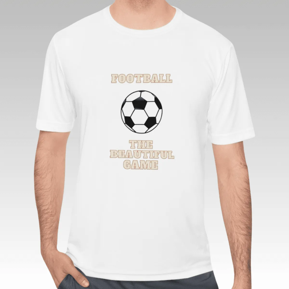 Men's Football  Moisture Wicking Tee