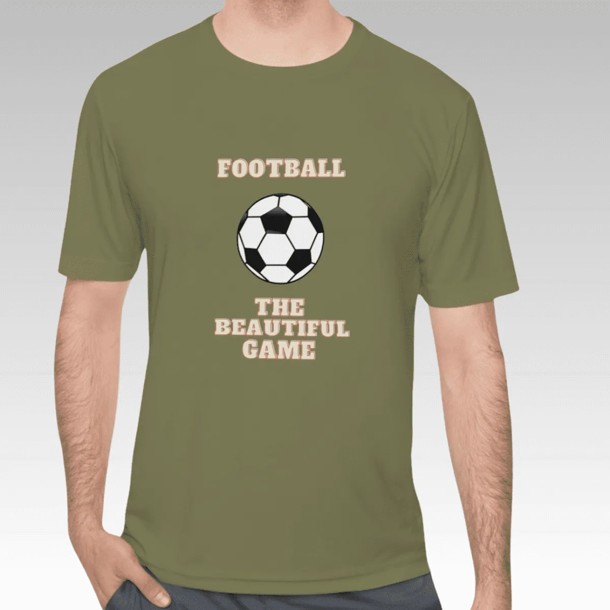 Men's Football  Moisture Wicking Tee