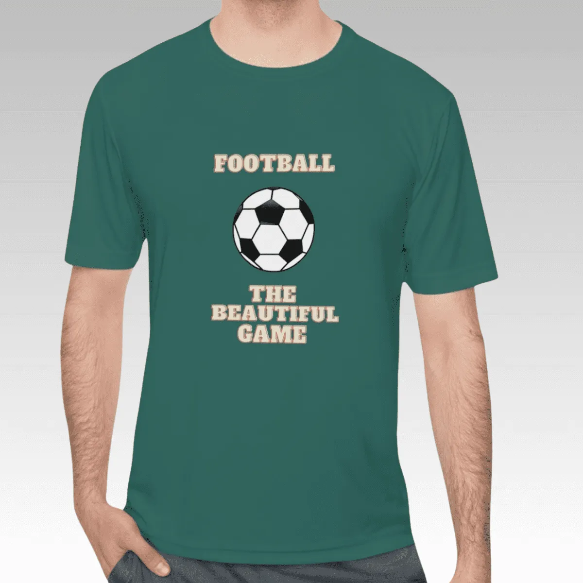 Men's Football  Moisture Wicking Tee