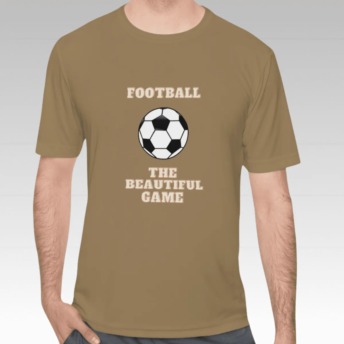 Men's Football  Moisture Wicking Tee