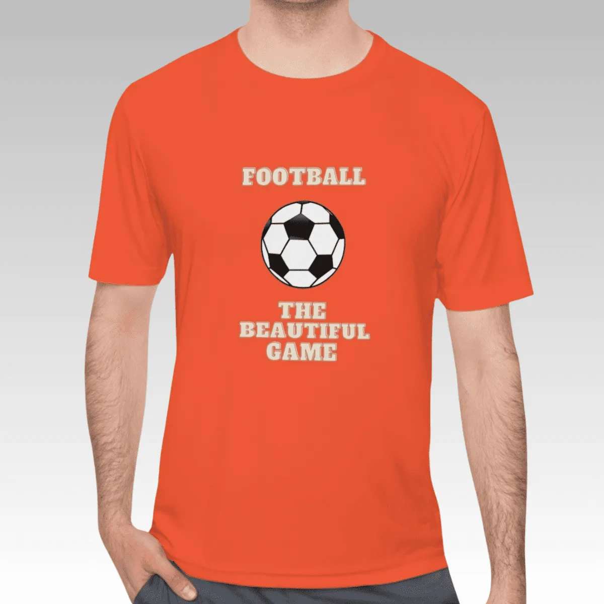 Men's Football  Moisture Wicking Tee