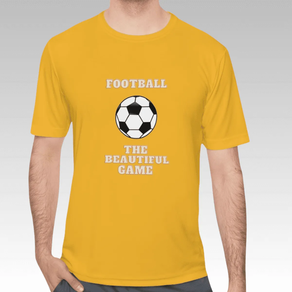 Men's Football  Moisture Wicking Tee