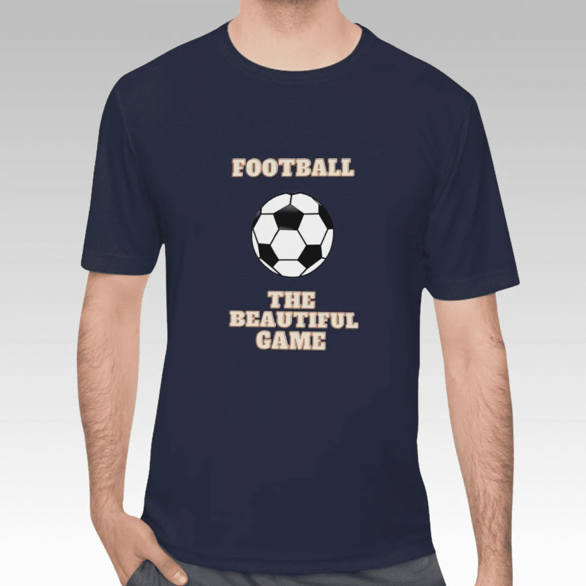 Men's Football  Moisture Wicking Tee