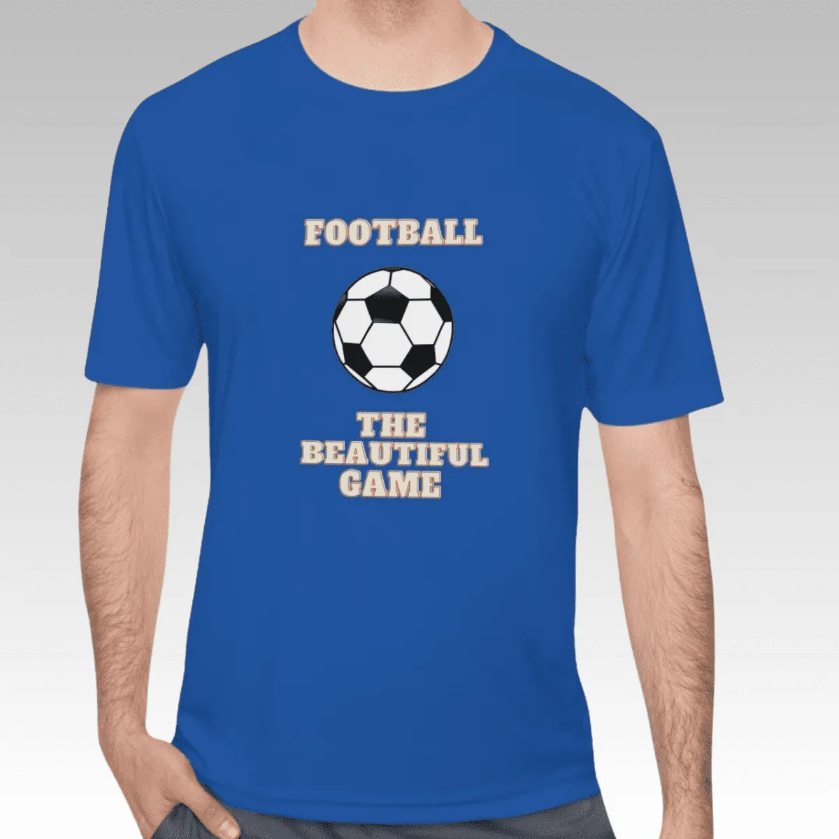 Men's Football  Moisture Wicking Tee