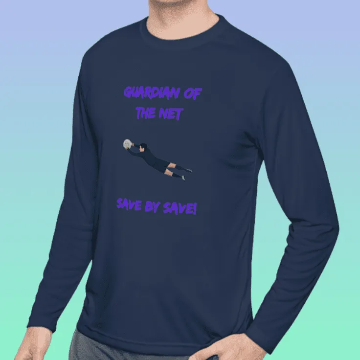 Men's Goalkeeper Theme Long Sleeve Moisture-Wicking Tee