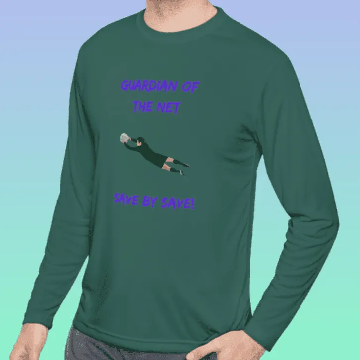 Men's Goalkeeper Theme Long Sleeve Moisture-Wicking Tee