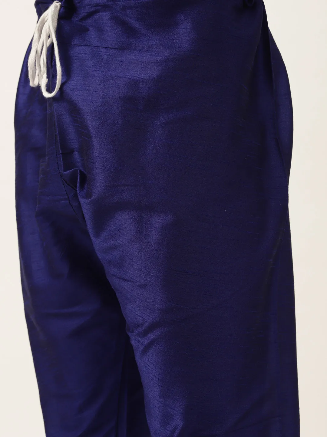Men's Silk Blend Maroon Kurta Pyjama & Yellow Nehrujacket Combo - Sojanya