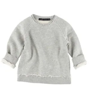 Miki Miette - Boys Iggy Pullover in Heather Grey