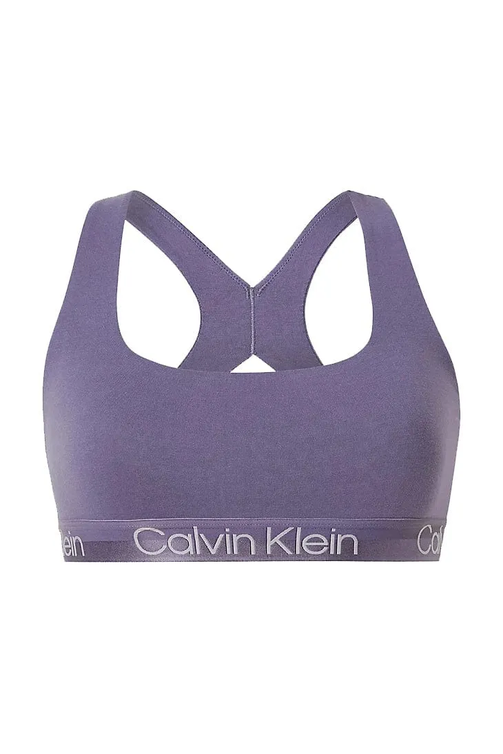 Modern Structure Bralette - Bleached Denim