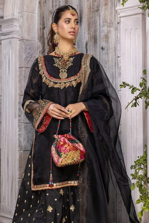 Nilofer Shahid - Dark serene - Khushiyon Kay Maukay Collection