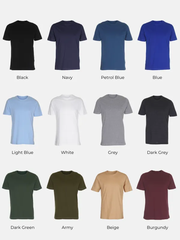 Organic Basic T-Shirts - Package Deal (9 pcs.)