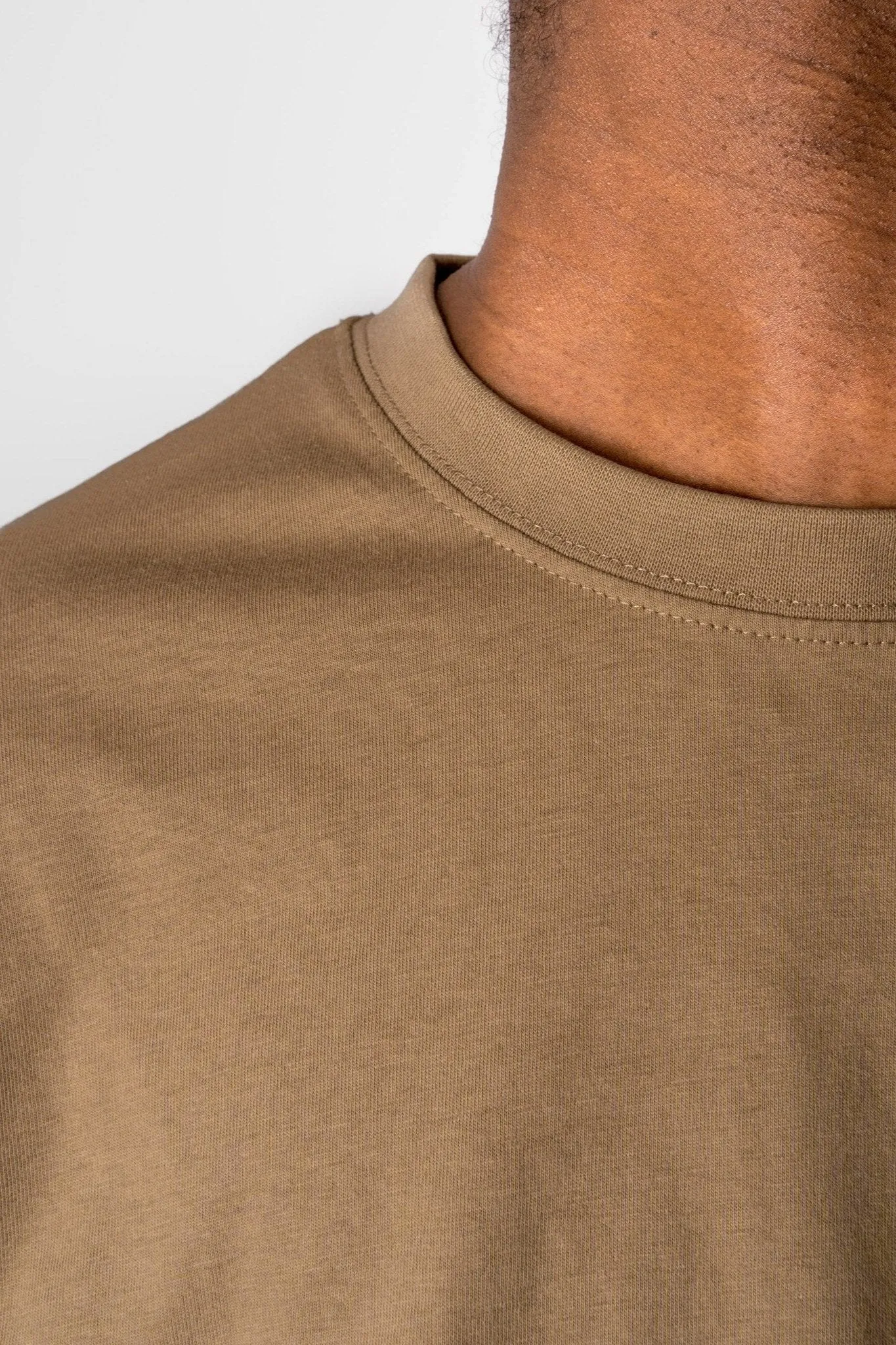 Oversized T-shirt - Khaki