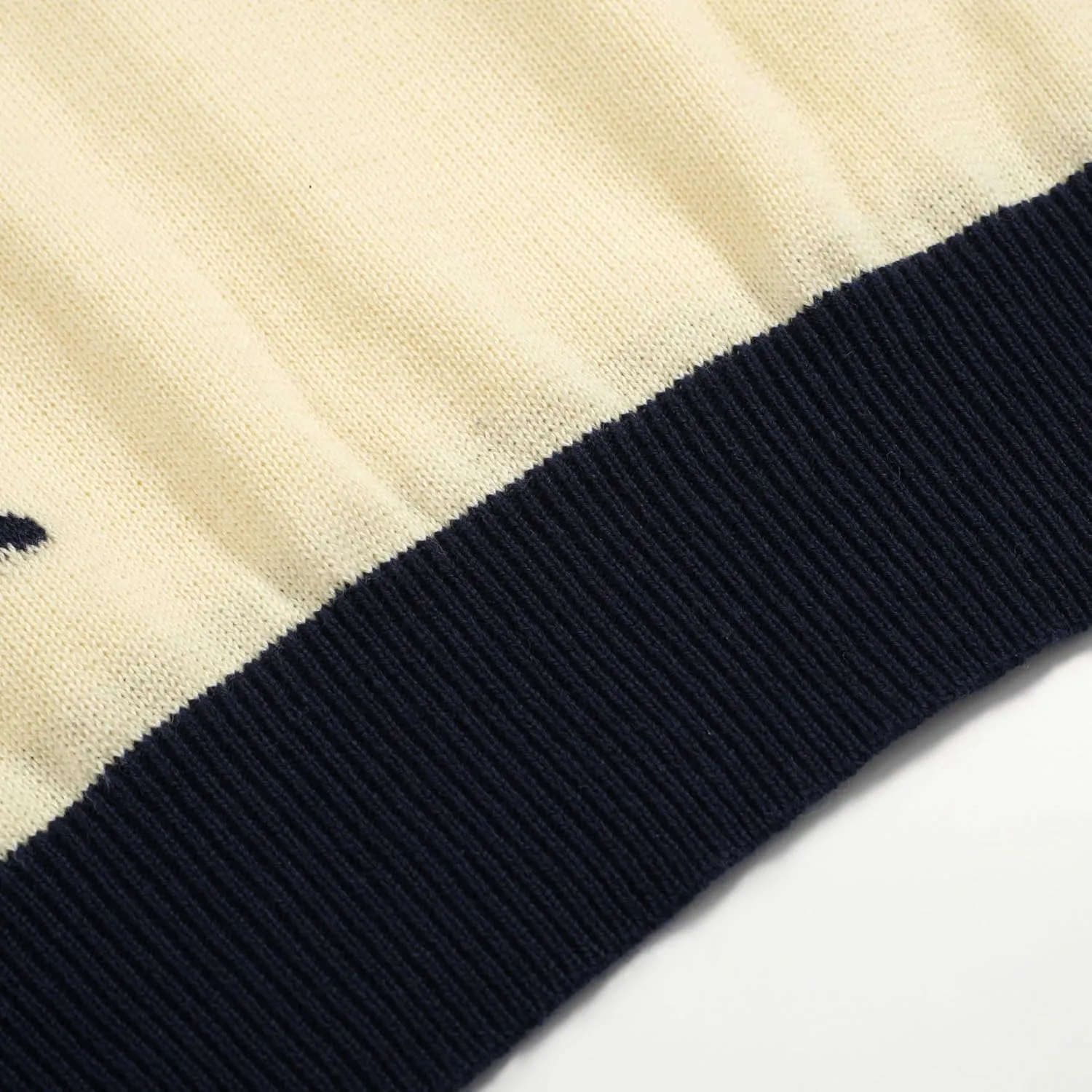 OXKNIT Knit Polo Shirts for Men, Dark Blue Star Vintage Polo Shirt Casual Short Sleeve Begie Golf T Shirts
