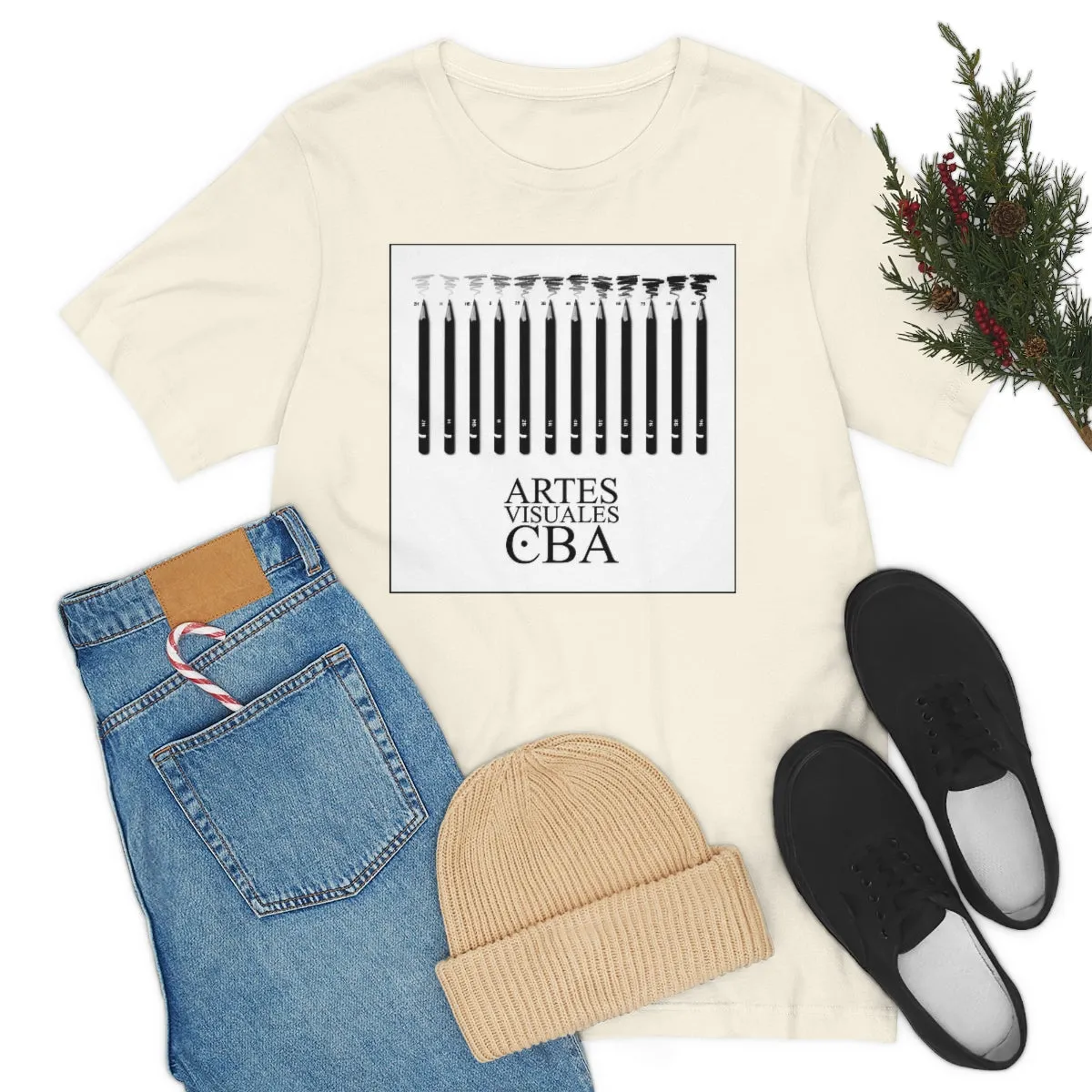 Pencil Unisex Jersey Short Sleeve Tee by Insignia