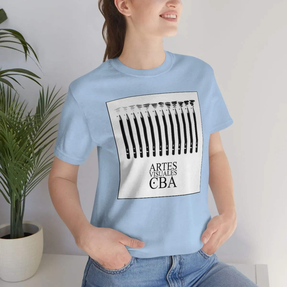 Pencil Unisex Jersey Short Sleeve Tee by Insignia
