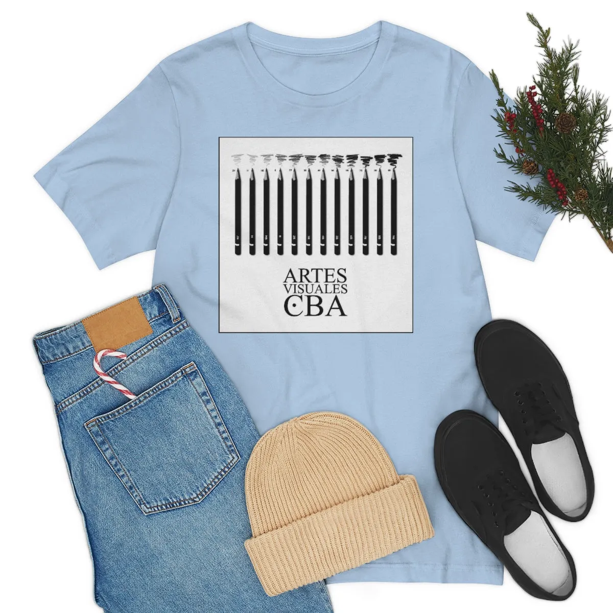 Pencil Unisex Jersey Short Sleeve Tee by Insignia