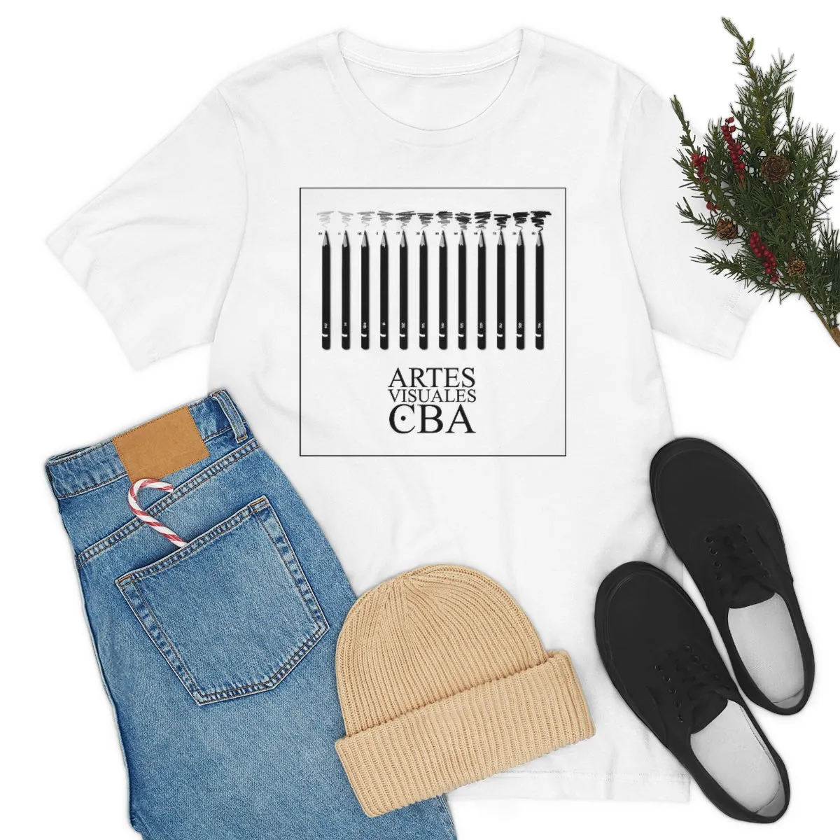 Pencil Unisex Jersey Short Sleeve Tee by Insignia