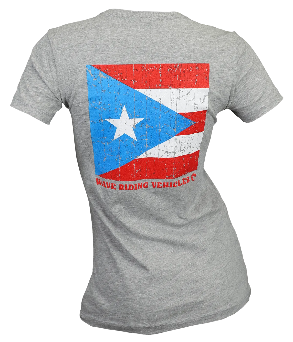 PR Square Flag Ladies S/S T-Shirt