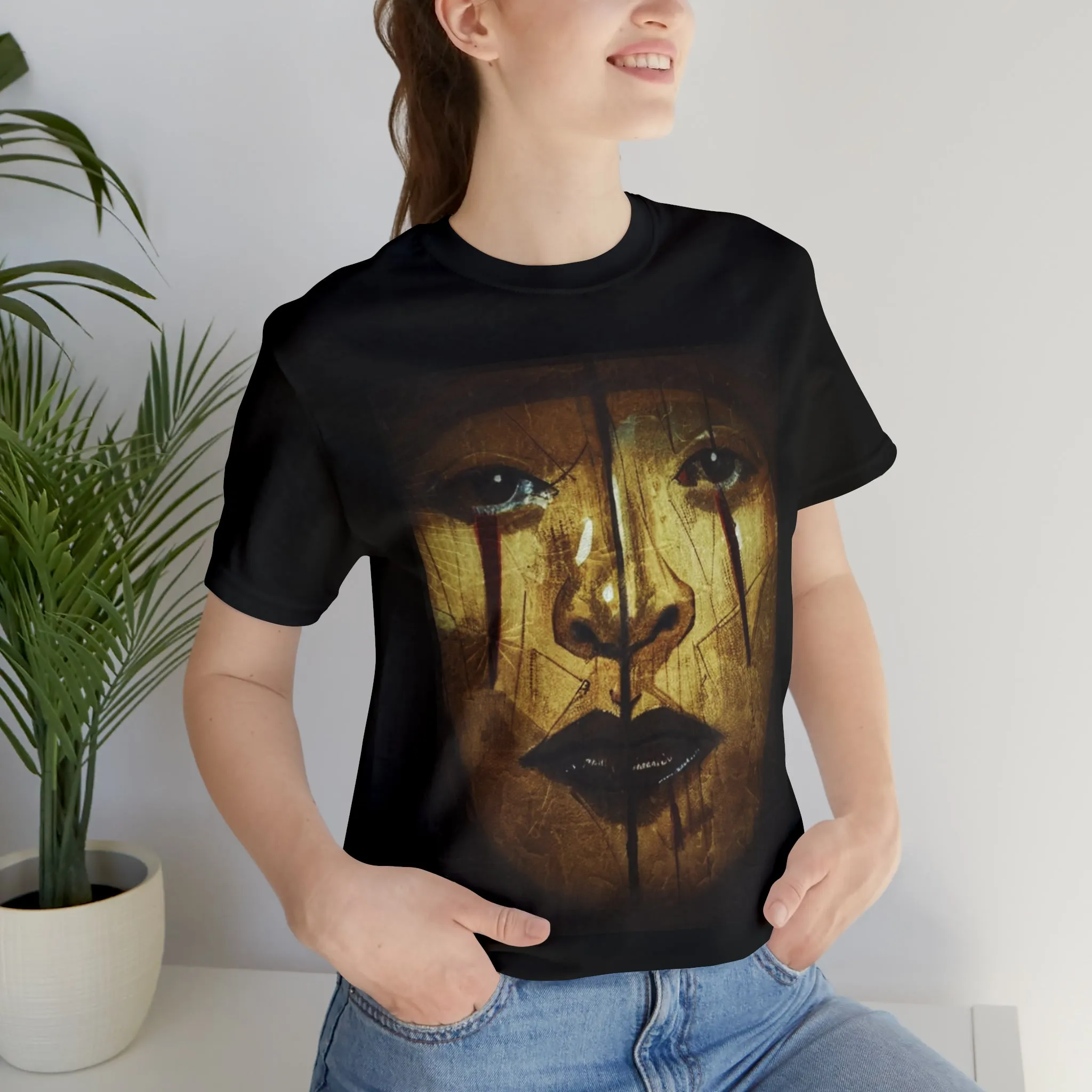 Primal face Unisex Jersey Short Sleeve Tee by Insignia