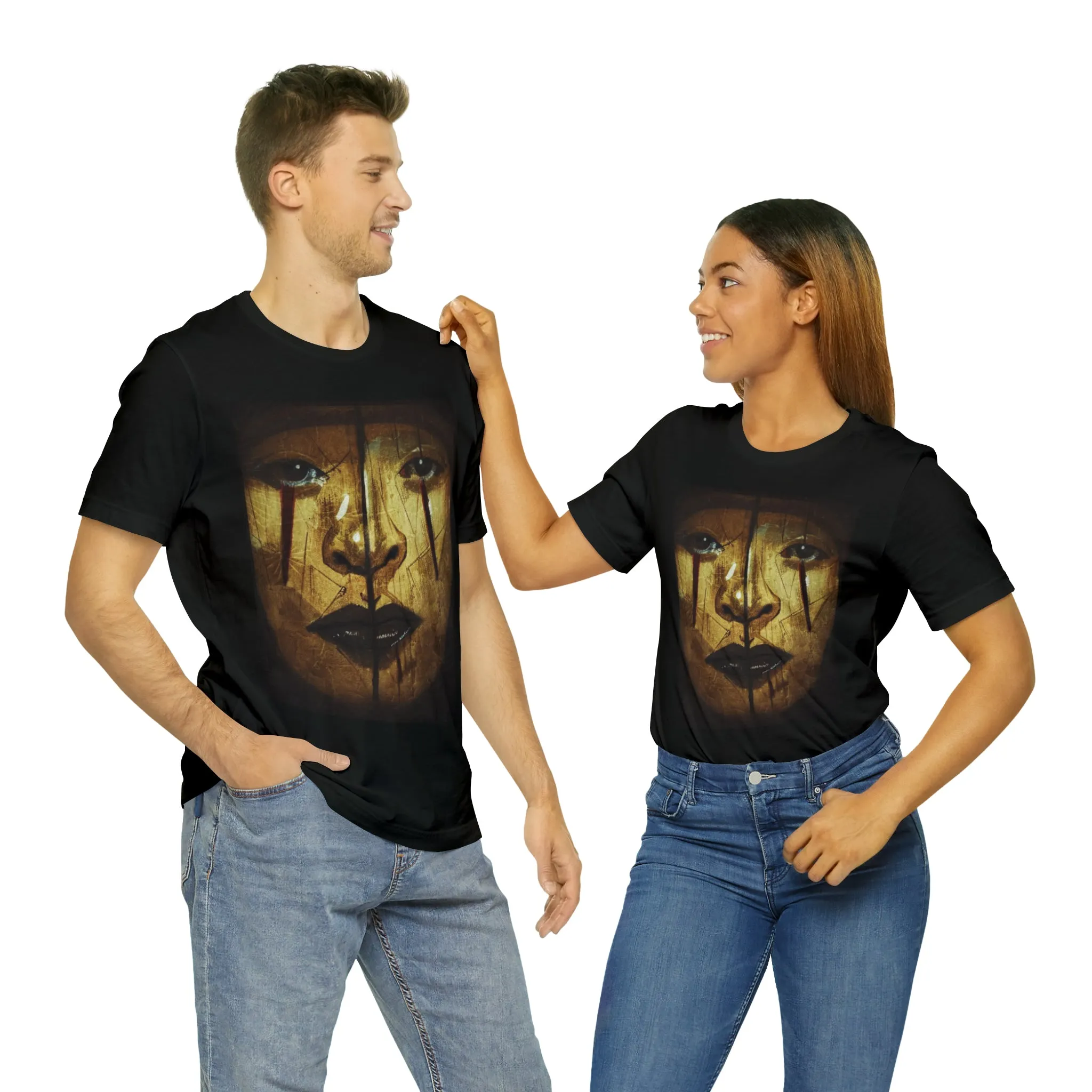 Primal face Unisex Jersey Short Sleeve Tee by Insignia