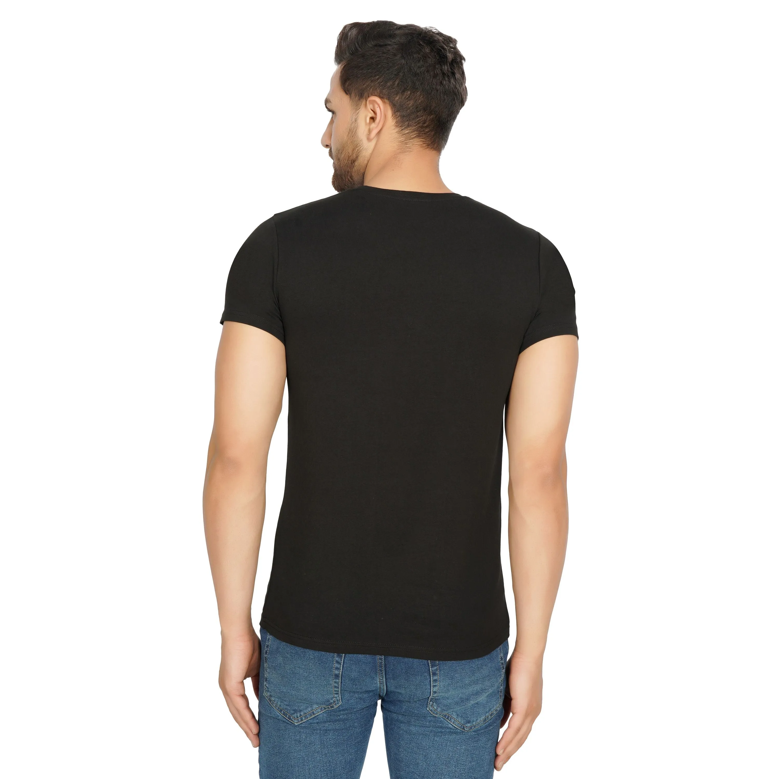 SLAY. Men's BALLIN' Edition Gold Foil Print T-shirt Matte Finish
