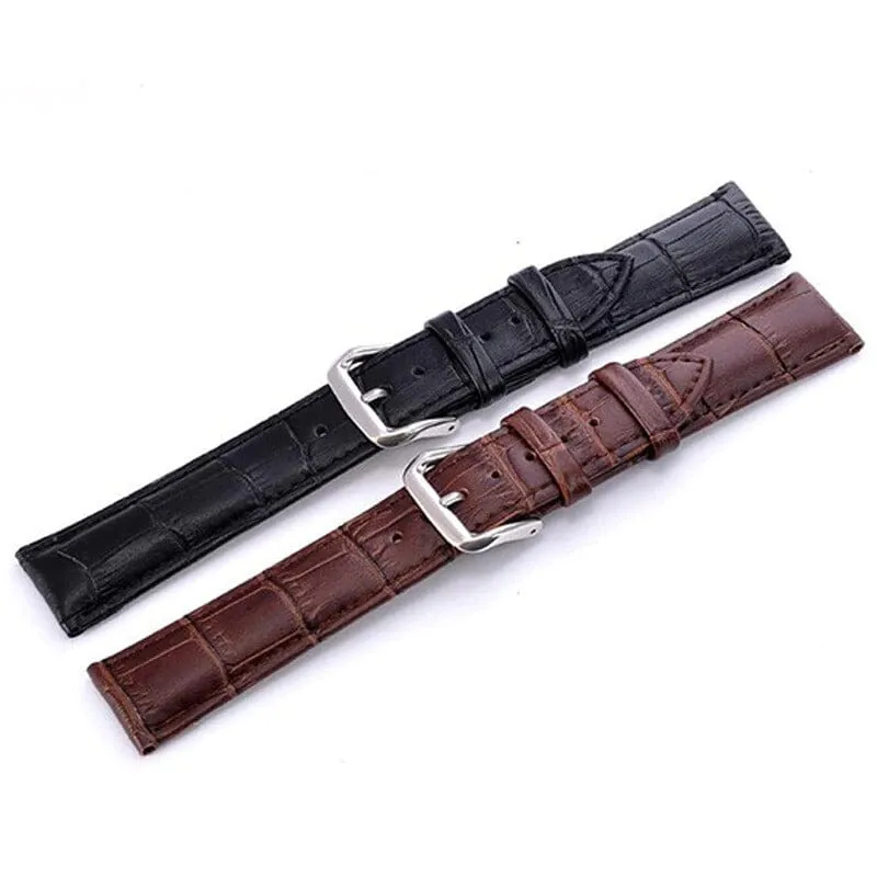 Snakeskin Leather Watch Straps Compatible with the Huawei Watch 2 Classic
